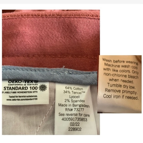 Croft & Barrow Rose Classic Flat-Front Shorts, [Men’s Sz 42] NWT - Picture 4 of 5